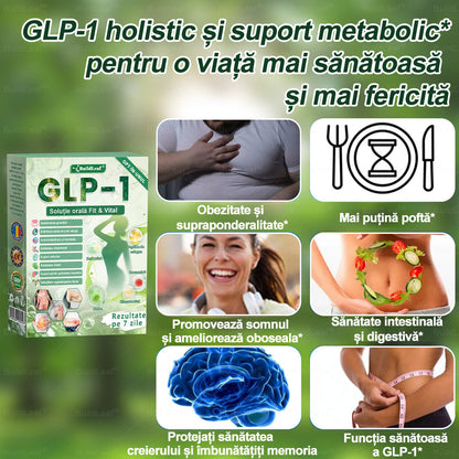 🌿𝑩𝒖𝒊𝒍𝒅𝑳𝒆𝒂𝒇® GLP-1 8-în-1 Fit & Vital Soluție orală – ⏰ O dată pe zi, schimbări vizibile în 7 zile / Pentru obezitate, sănătatea inimii și a sistemului cardiovascular, diabet, apnee de somn, sănătatea intestinelor, probleme articulare și multe altele.🍀