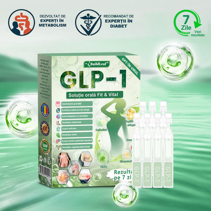 🌿𝑩𝒖𝒊𝒍𝒅𝑳𝒆𝒂𝒇® GLP-1 8-în-1 Fit & Vital Soluție orală – ⏰ O dată pe zi, schimbări vizibile în 7 zile / Pentru obezitate, sănătatea inimii și a sistemului cardiovascular, diabet, apnee de somn, sănătatea intestinelor, probleme articulare și multe altele.🍀