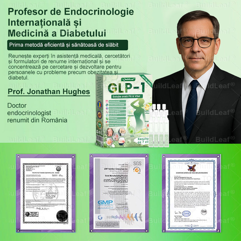 🌿𝑩𝒖𝒊𝒍𝒅𝑳𝒆𝒂𝒇® GLP-1 8-în-1 Fit & Vital Soluție orală – ⏰ O dată pe zi, schimbări vizibile în 7 zile / Pentru obezitate, sănătatea inimii și a sistemului cardiovascular, diabet, apnee de somn, sănătatea intestinelor, probleme articulare și multe altele.🍀